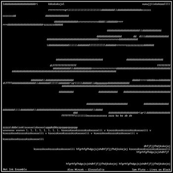Glossolalia/Lines on Black